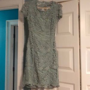 Lace embellished dress